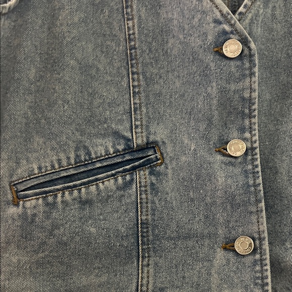 Cavalini Light Blue Denim Collection Top - Picture 3 of 3